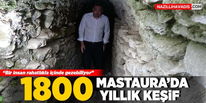 Mastaura Antik Kenti'nde 1800 yıllık keşif