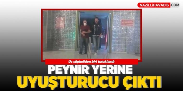 Aydın'da bu da oldu! Peynir deposundan uyuşturucu çıktı