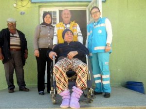 Aydın’da 39 Hastaya Oy Kullanma Desteği Verildi
