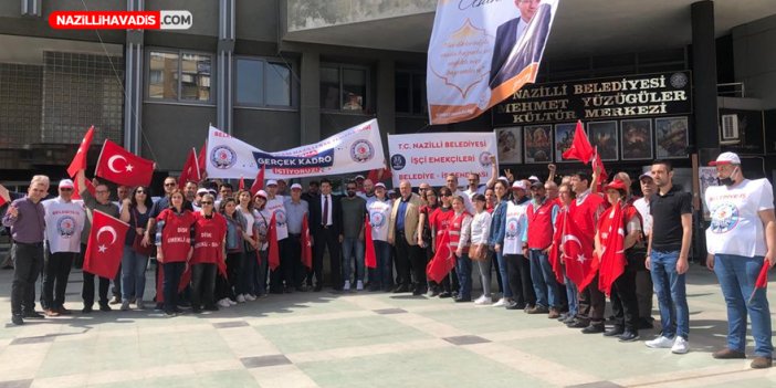 Nazilli’de 1 Mayıs Coşkusu: Emekçiler tek yürek oldu