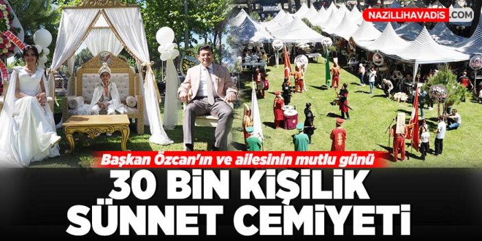 Başkan Özcan'ın ve ailesinin mutlu günü