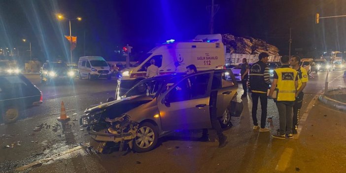 Nazilli'de trafik kazası: 2 kişi yaralandı