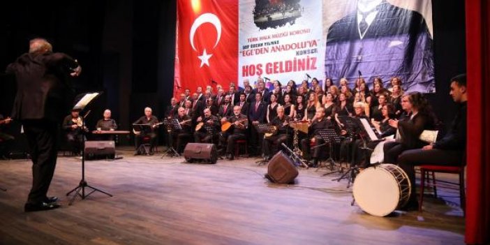 Aydın'da 'Ege'den Anadolu'ya' türkü konseri