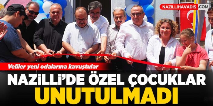 Nazilli’de ‘özel çocuklar’ unutulmadı