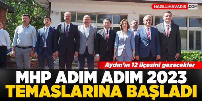 MHP ‘Adım adım 2023' temaslarına başladı