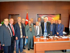 Muhtarlardan Söke Belediye Başkanı Süleyman Toyran’a Ziyaret