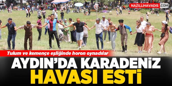 Aydın'da Karadeniz havası esti