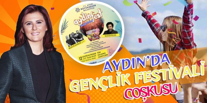 Aydın'da Gençlik Festivali Coşkusu