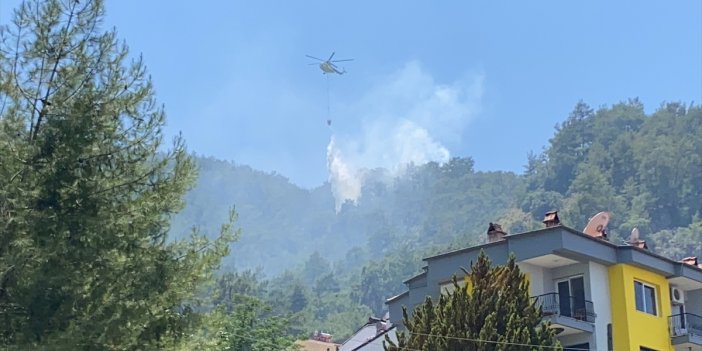 Fethiye ve Seydikemer'de çıkan orman yangınları söndürüldü