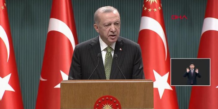 Erdoğan: Tüm memurlarımızın ek göstergelerinde 600 puanlık yükseltme kararlaştırdık