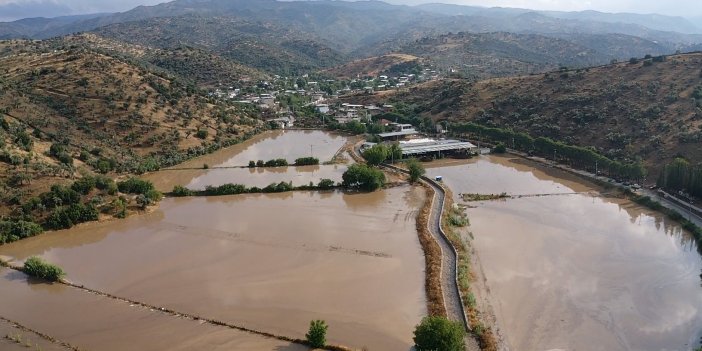 Aydın'da sağanak sonucu dereler taştı, ev ve iş yerlerini su bastı