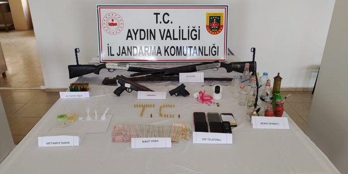 Aydın'da suç örgütüne yönelik operasyonda 11 şüpheli yakalandı