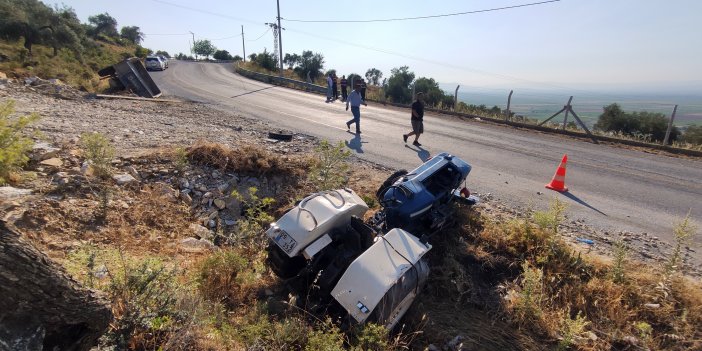 Aydın'da traktörün devrilmesi sonucu bir kişi öldü, bir kişi yaralandı