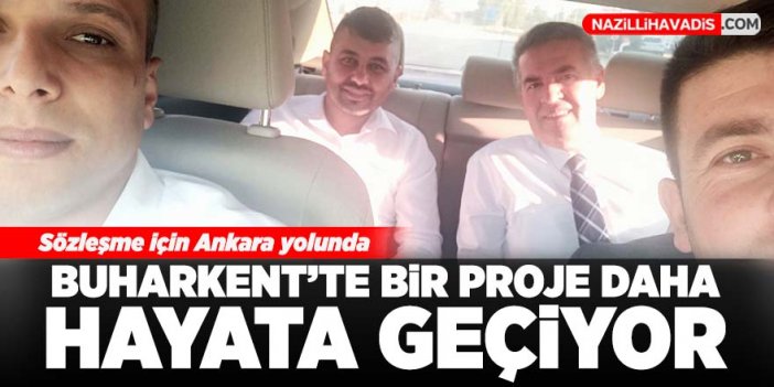 Buharkent'te bir proje daha hayata geçiyor