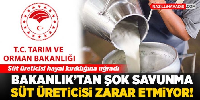 Tarım ve Orman Bakanlığı çiğ süt fiyatlarını savundu