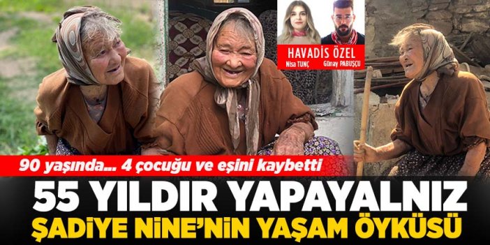 Nazillili  Şadiye Nine'nin yüreklere dokunan yaşam öyküsü