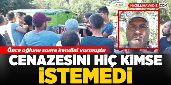 Karacasu’da evlat katili babanın cenazesini mahalleye sokmadılar