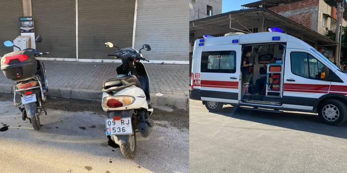 Nazilli’de elektrikli bisiklet, motosiklete çarptı: 1 yaralı