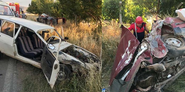 Trafik kazasında 7 aylık Edanur bebek yaşamını yitirdi