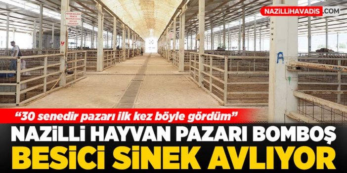 Kurban Bayramı öncesi hayvan pazarları bomboş!