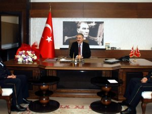 Aydın Polsinden Vali Ayyıldız’a Polis Haftası Ziyareti