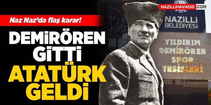 Demirören ismi kaldırıldı