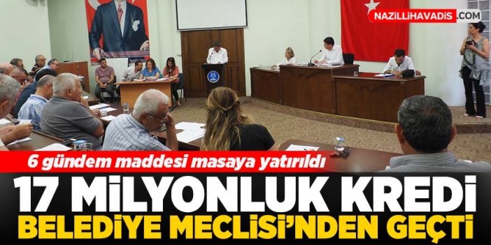 17 milyon TL kredi çekilecek