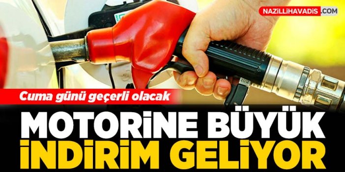 Motorine büyük indirim geliyor