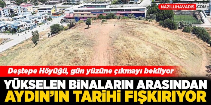 Aydın'da Deştepe Höyüğü ilgi bekliyor