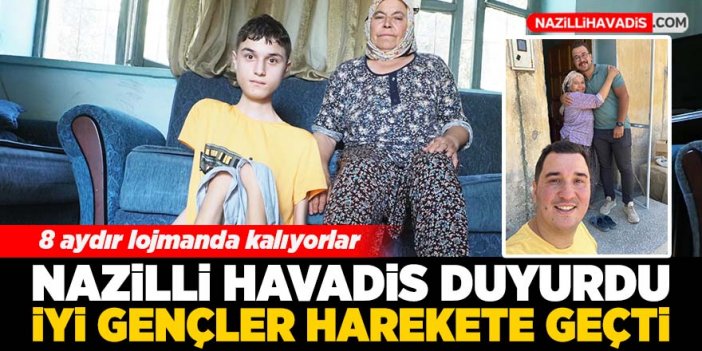 Nazilli'deki Bahriye ninenin yardımına İYİ Partili gençler koştu