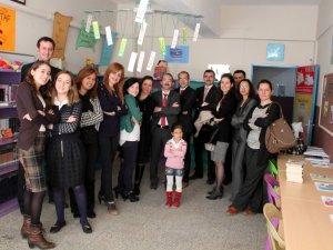 Akçaova Kütüphanesi Hizmete Açıldı