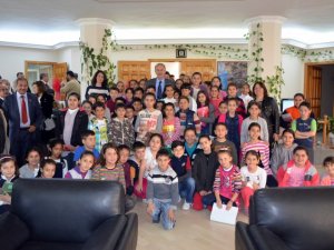 Başkan Atabay'a İlk İstek Çocuklardan Geldi