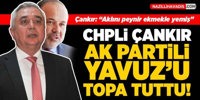 CHP’li Çankır: “AK Parti’li Yavuz aklını peynir ekmekle yemiş”