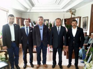 TÜMSİAD Yöneticileri, Çine Belediyesi'ni Ziyaret Etti