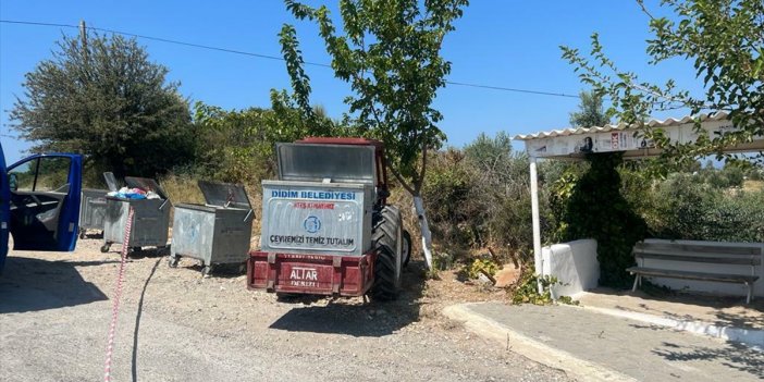 Aydın'da traktörün çarptığı kişi öldü