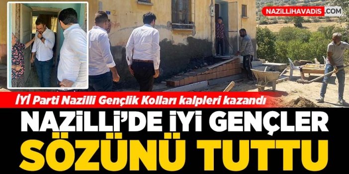 İYİ Parti Nazilli Gençlik Kolları kalpleri kazandı