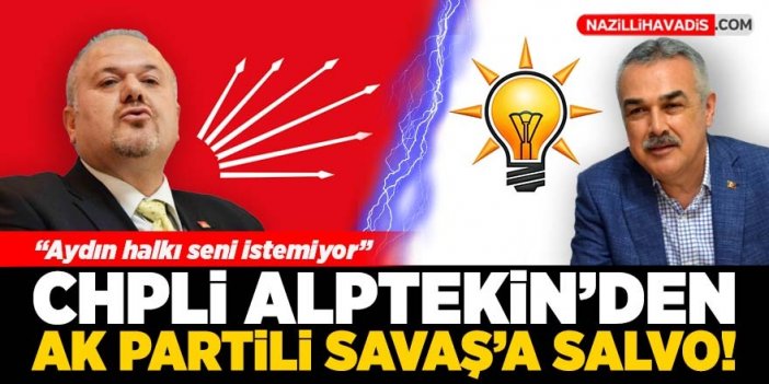 CHP’li Alptekin’den AK Partili Savaş’a salvo!