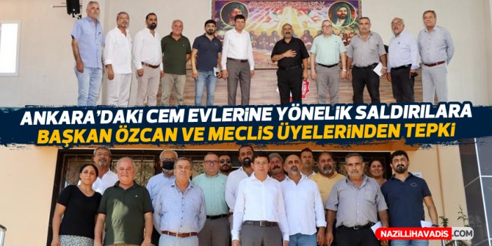 Ankara’daki Cem evlerine yönelik saldırılara Başkan Özcan ve meclis üyelerinden tepki