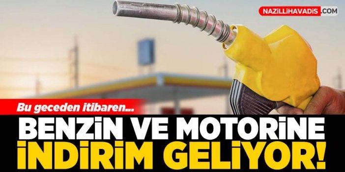 Son Dakika! Benzine ve motorine indirim geliyor