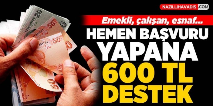 Emekli, esnaf, çalışan.. Tüm vatandaşa devletten destek!