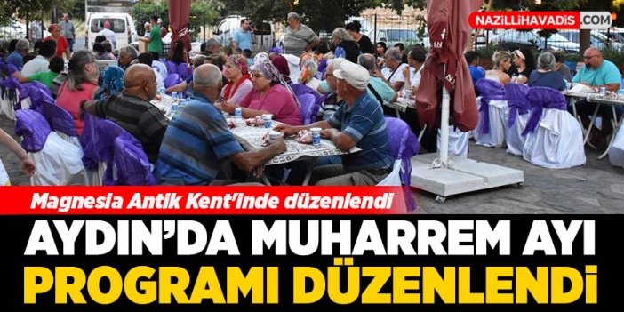 Aydın'da Muharrem Ayı programı düzenlendi