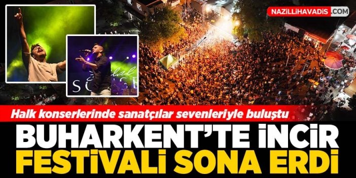 Buharkent’te incir festivali sona erdi