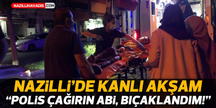 Nazilli'de bıçaklanan çocuk ağır yaralandı