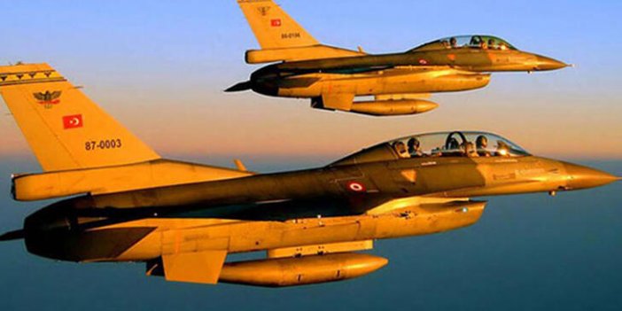 Türk F-16'larına Yunan uçaklarından taciz