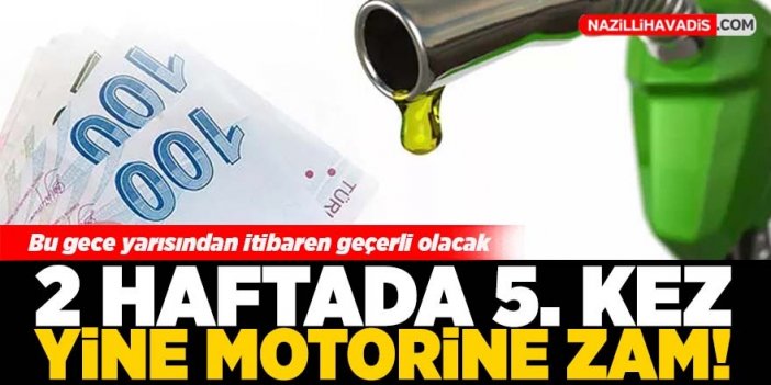 Akaryakıtta fiyat değişimi! Motorine tekrar zam geliyor