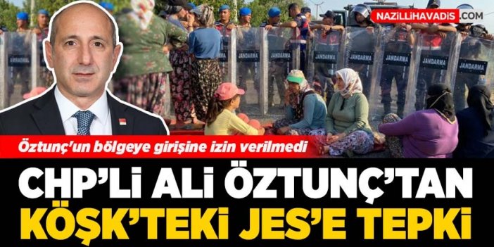 CHP'li Öztunç'tan JES'e tepki