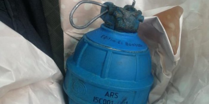 Aydın'da polisin şüphelendiği şahsın üzerinden el bombası çıktı