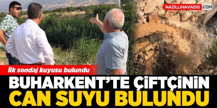 Buharkent'te sondaj çalışmaları sonuç verdi