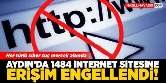 Aydın'da dolandırıcılık ve siber suçla mücadele: 1484 internet sitesine engel