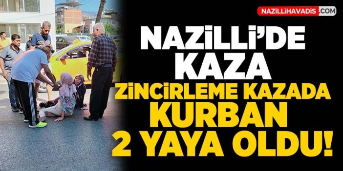 Nazilli’de trafik kazası: 2 yaralı